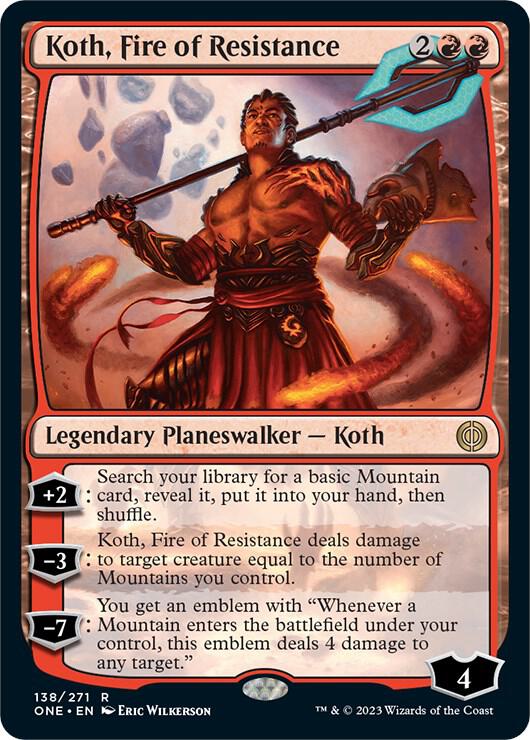 Koth, Fire of Resistance R138/271