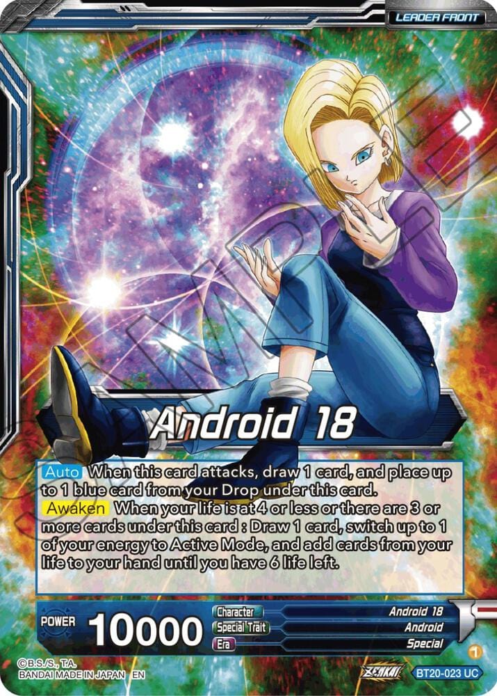 Android 18 Removable Android 18 // Android 18, Impenetrable Rushdown – Afkstore.cl
