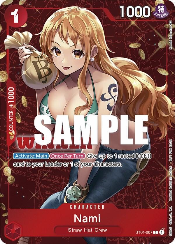 OP02-036 SR Premium Alternative Art Japanese Nami Sp 2023 One
