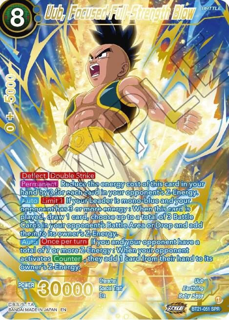 Uub, Focused Full-Strength Blow (SPR) BT21-051