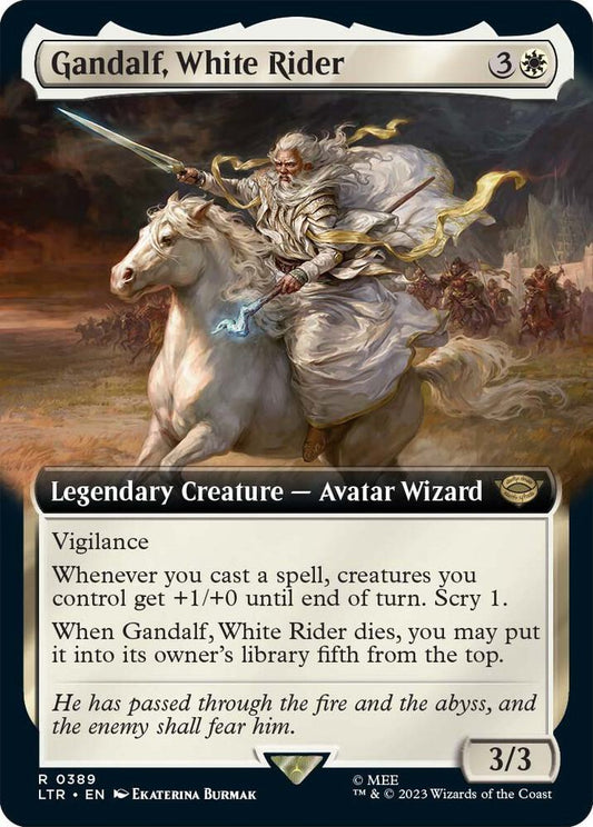 Gandalf, White Rider (Extended Art) R0389