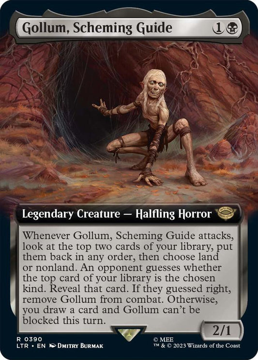 Gollum, Scheming Guide (Extended Art) R0390