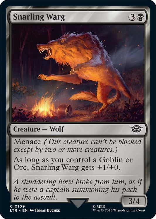 Snarling Warg C109