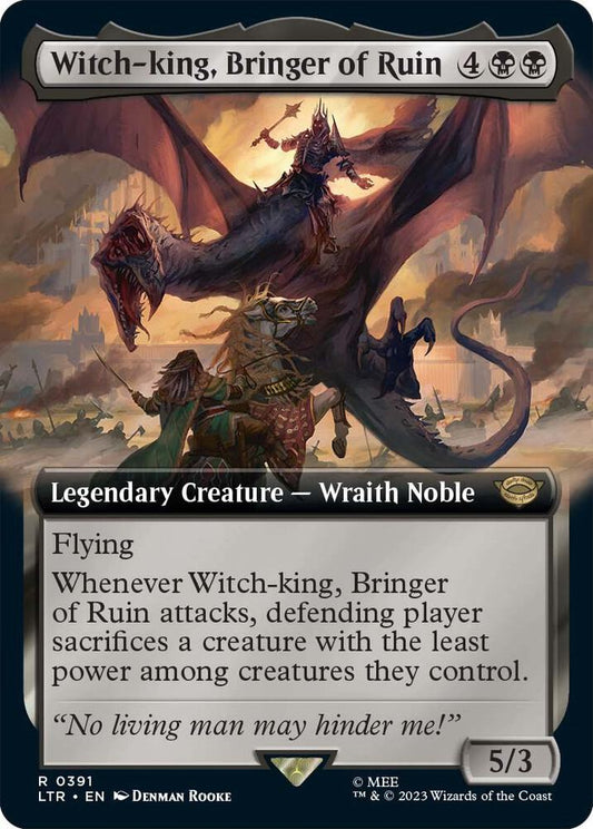Witch-king, Bringer of Ruin (Extended Art) R0391
