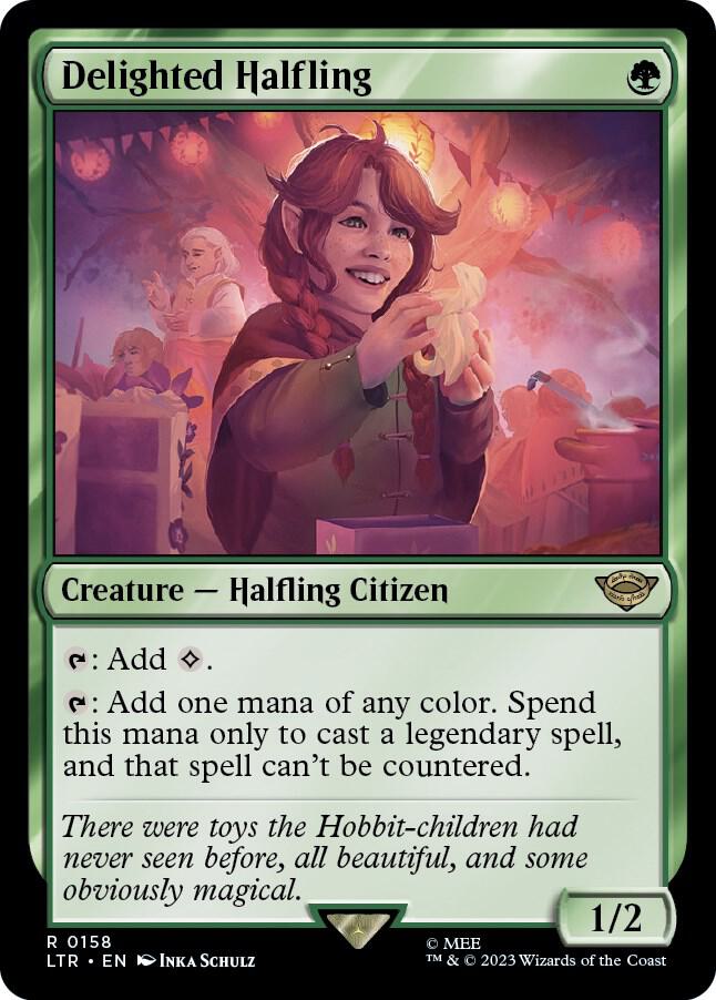 Delighted Halfling (Extended Art) R363