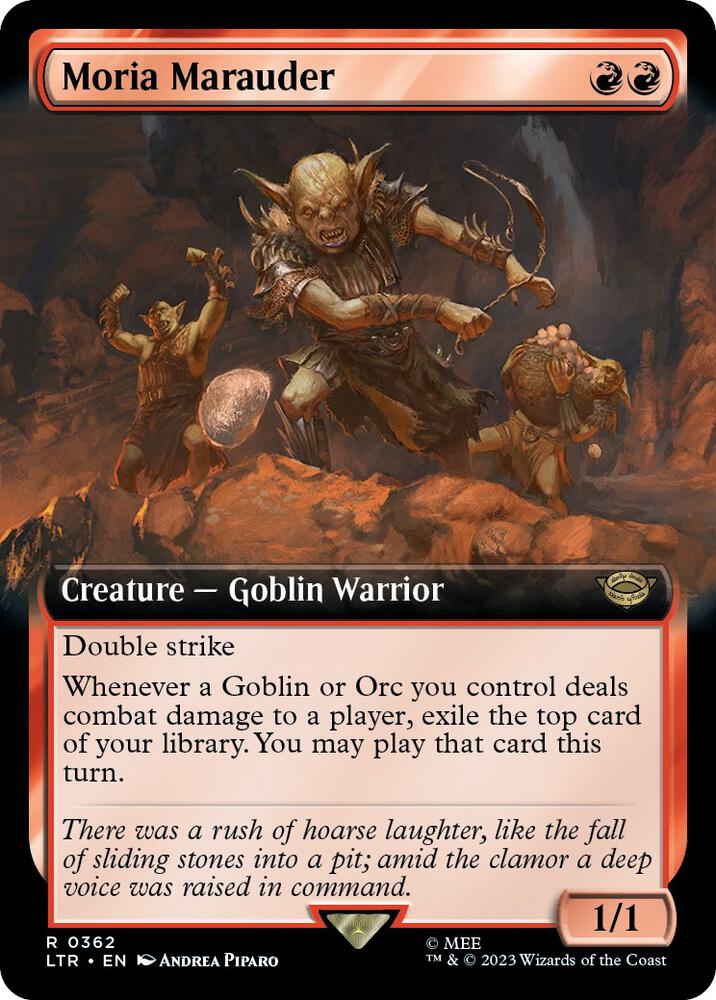 Moria Marauder (Extended Art) R0363