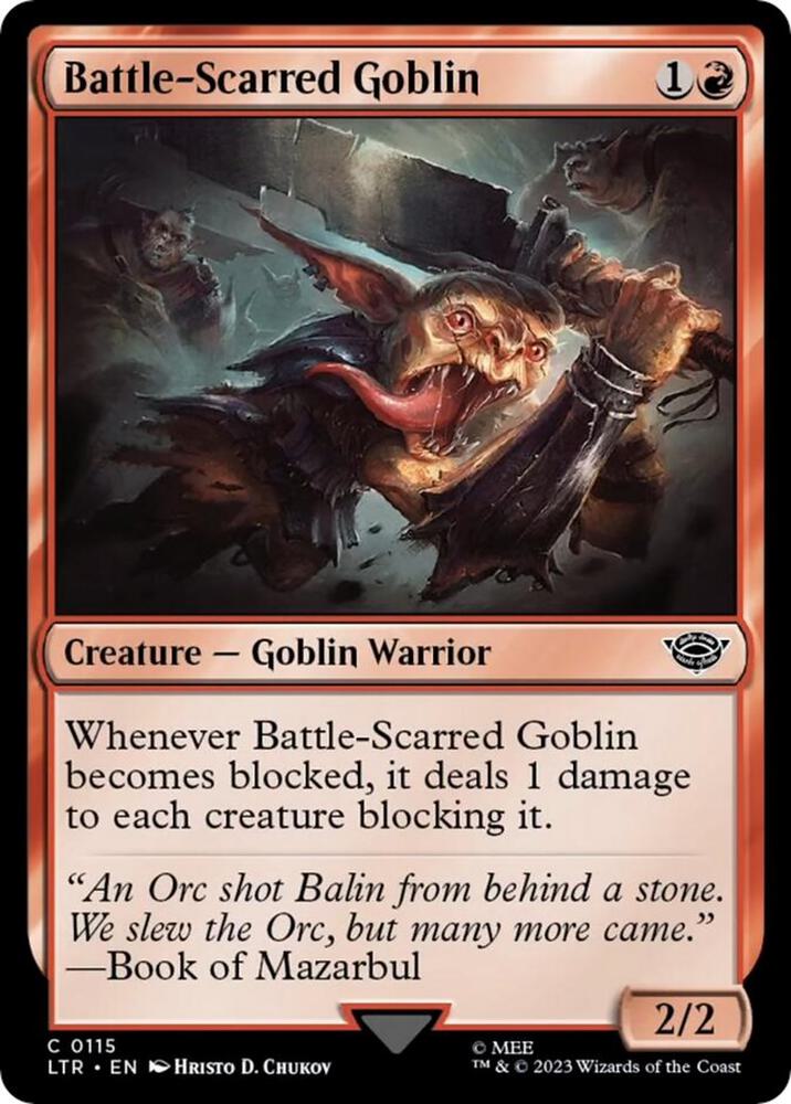 Battle-Scarred Goblin C0115