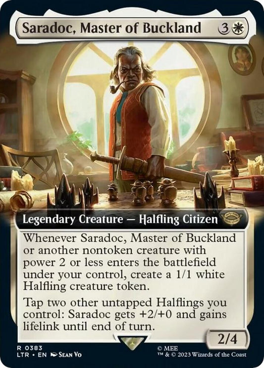 Saradoc, Master of Buckland (Extended Art) R0383