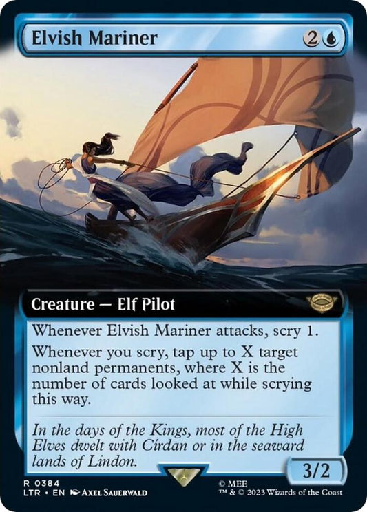 Elvish Mariner (Extended Art) R0384