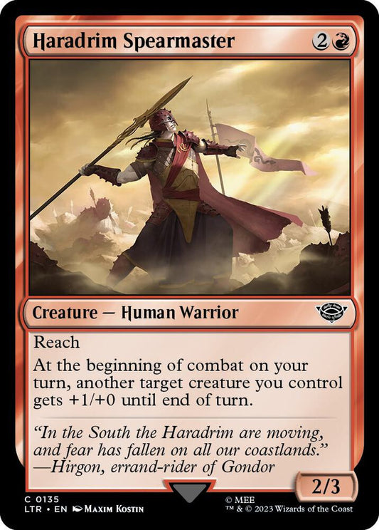 Haradrim Spearmaster C0135