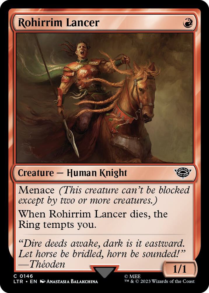 Rohirrim Lancer C146