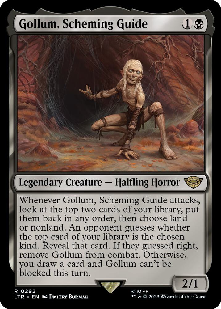 Gollum, Scheming Guide (Extended Art) R0390