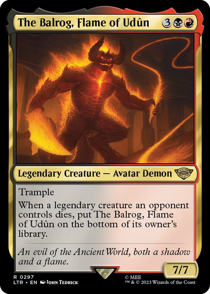 The Balrog, Flame of Udun R0297