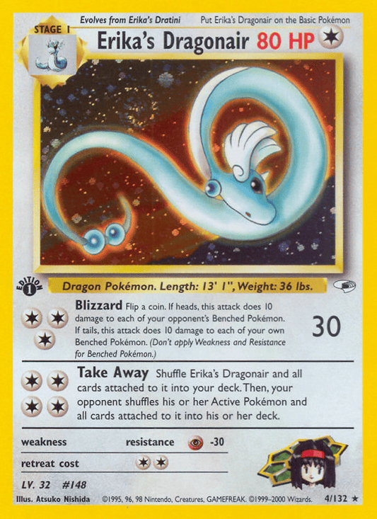 Erika's Dragonair (First Edition) 004/132