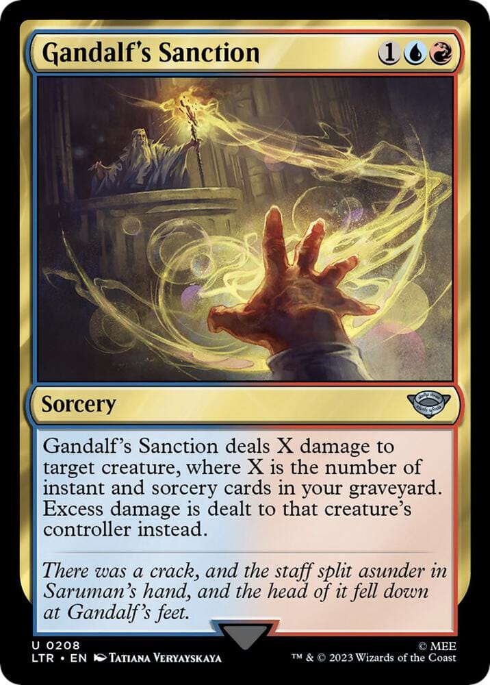 Gandalf's Sanction U208