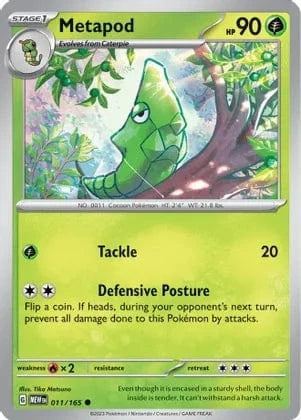 Metapod 011/165