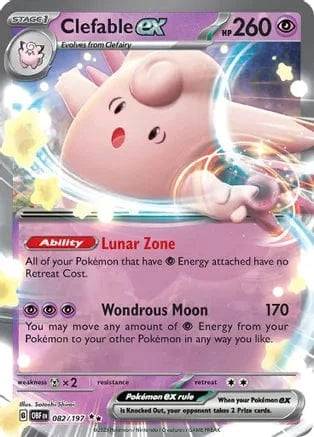 Clefable Ex 082/197