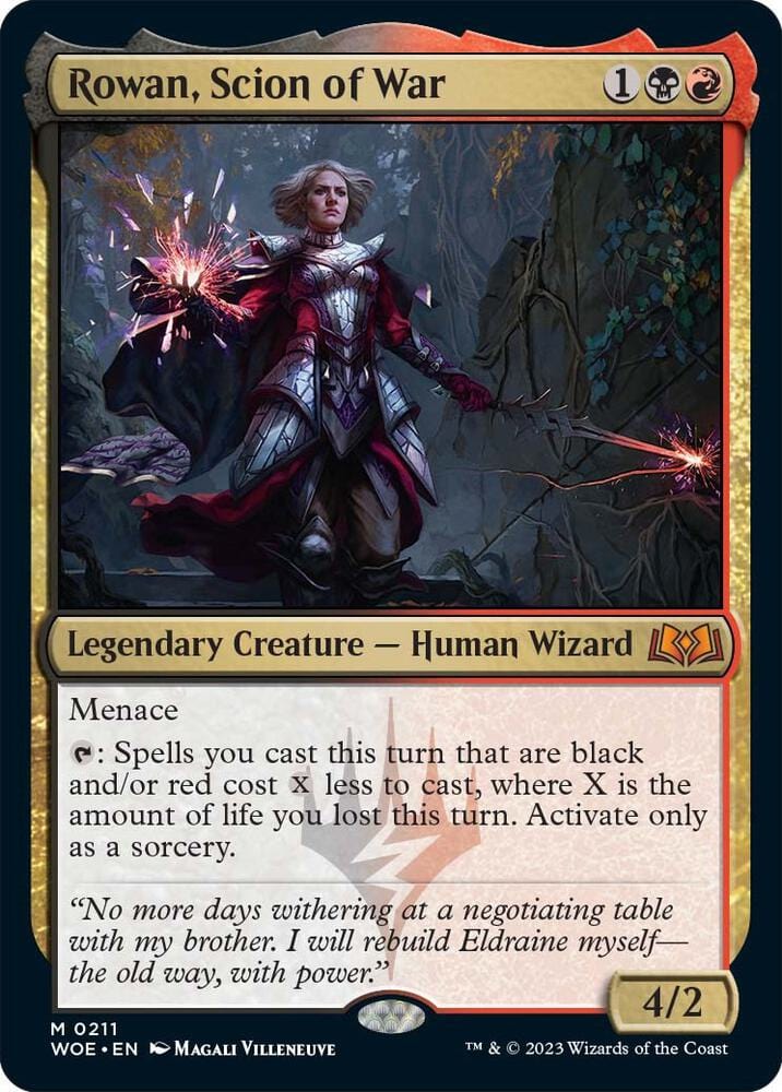 Rowan, Scion of War M0211