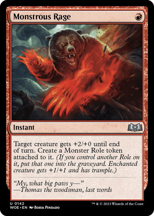 Monstrous Rage U0142