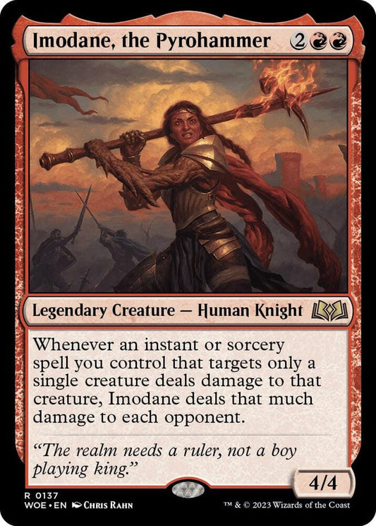 Imodane, the Pyrohammer - Wilds of Eldraine (WOE)