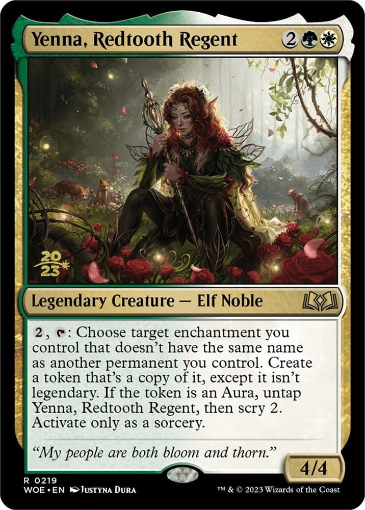 Yenna, Redtooth Regent R0219