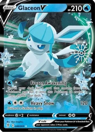 Glaceon V 040/203