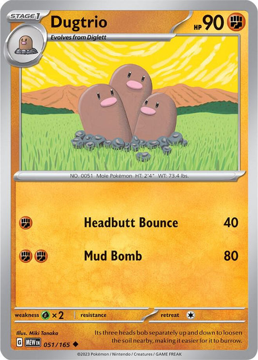Dugtrio 051/165