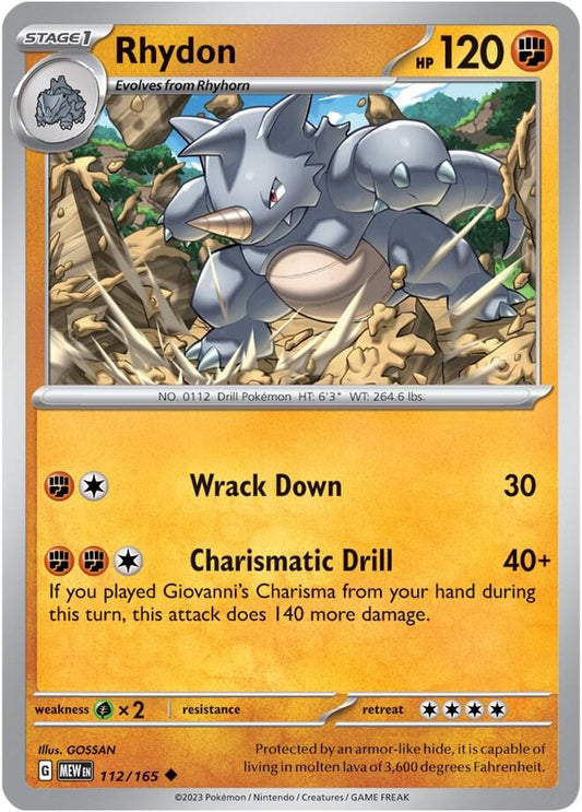 Rhydon 112/165