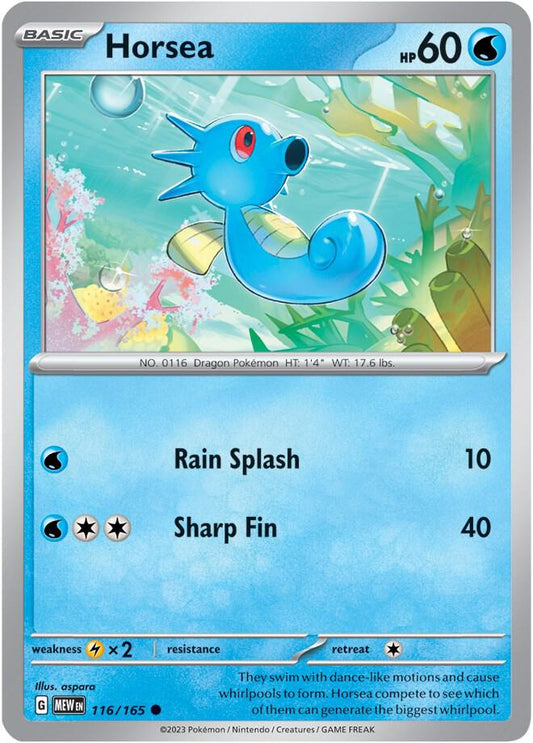 Horsea 116/165