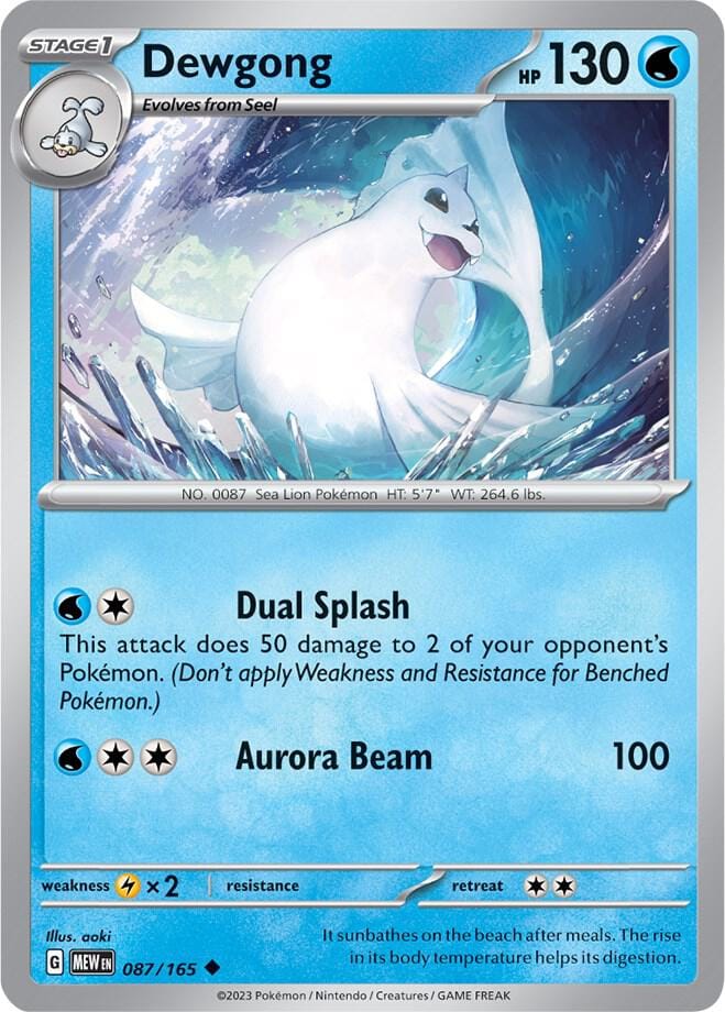 Dewgong 087/165