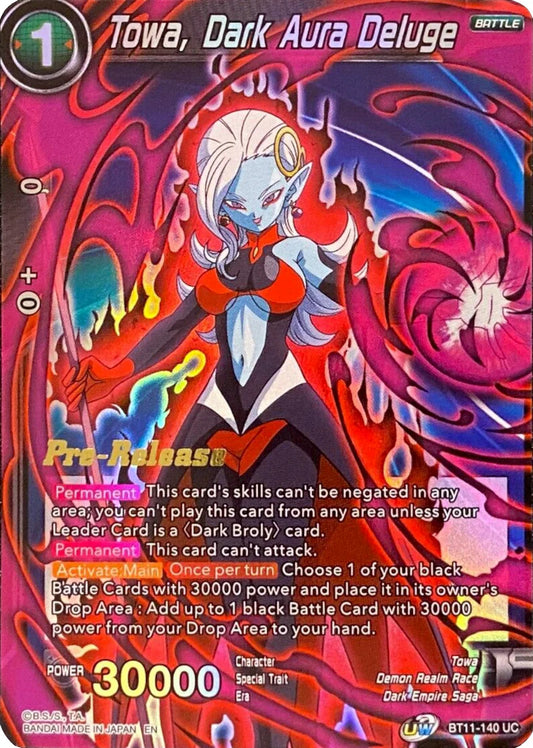 Towa, Dark Aura Deluge - Vermilion Bloodline Pre-Release