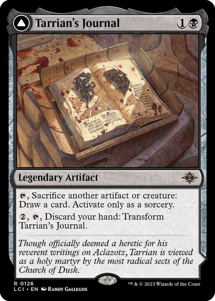 Tarrian's Journal R126
