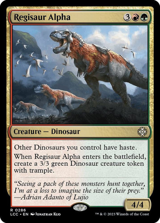 Regisaur Alpha R0286