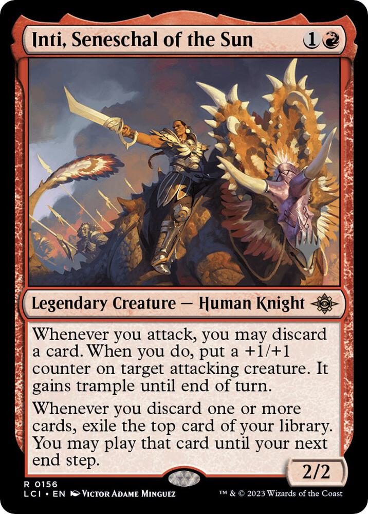 Inti, Seneschal of the Sun R156