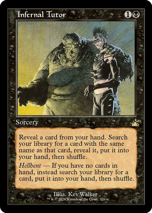 Infernal Tutor (Retro Frame) R326