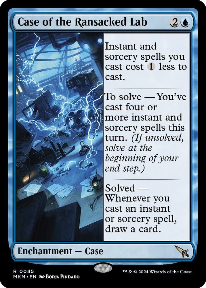 Case of the Ransacked Lab R45