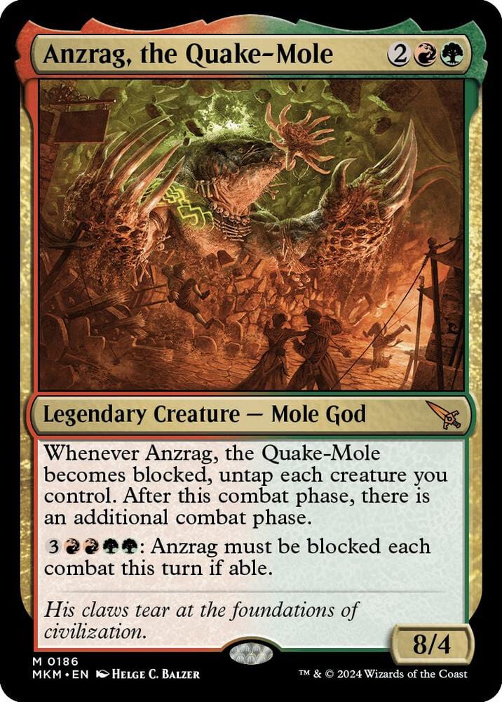 Anzrag, the Quake-Mole M0186
