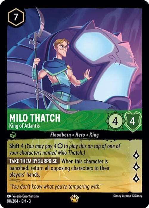 Milo Thatch - King of Atlantis 80/204