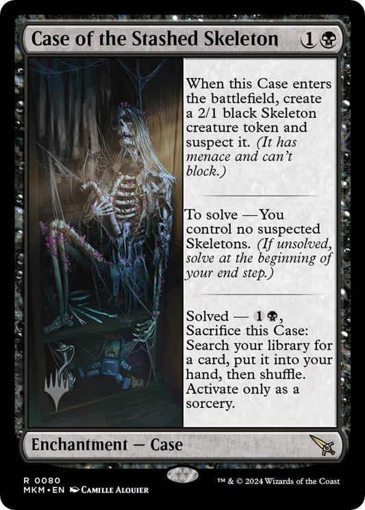 Case of the Stashed Skeleton R80