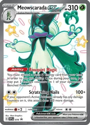 Meowscarada Ex 078