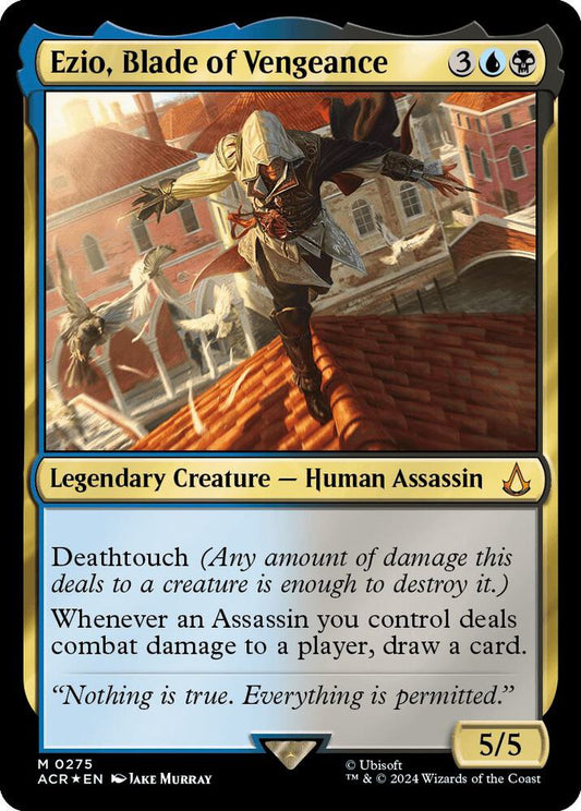 Ezio, Blade of Vengeance M275