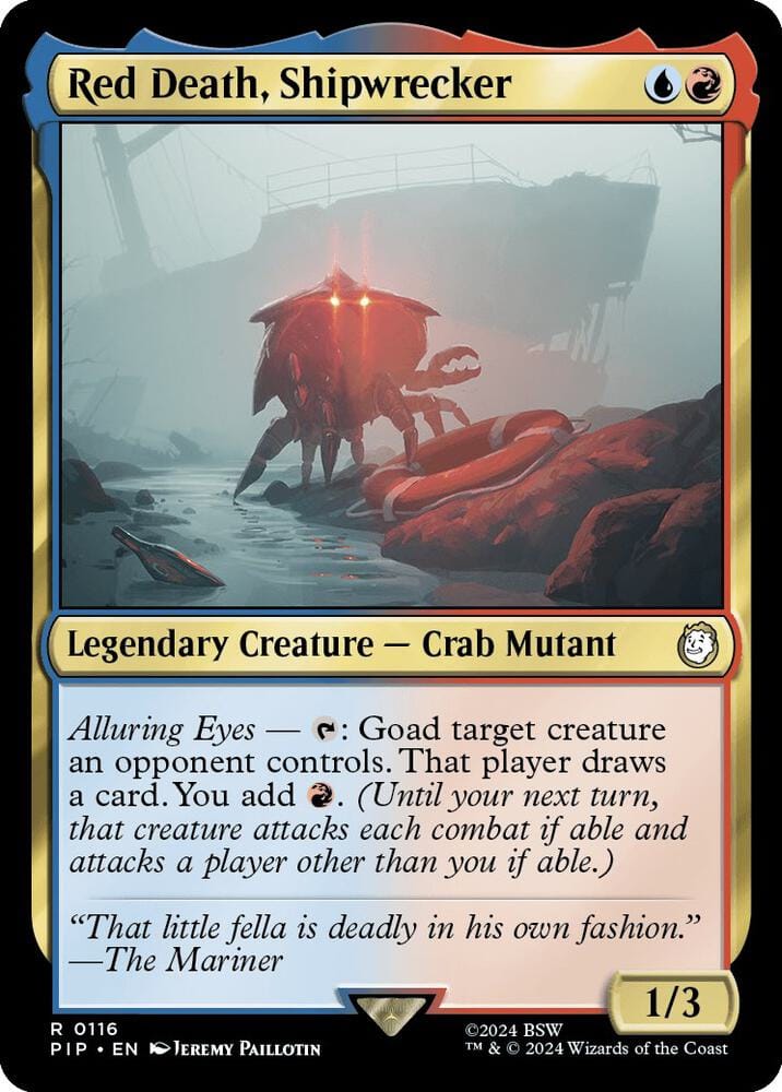 Red Death, Shipwrecker R116