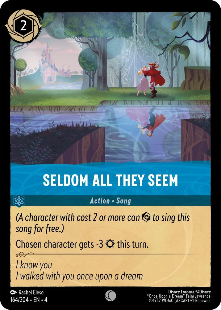 Seldom All They Seem 164/204