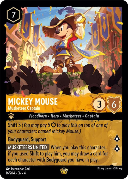 Mickey Mouse - Musketeer Captain 16/204