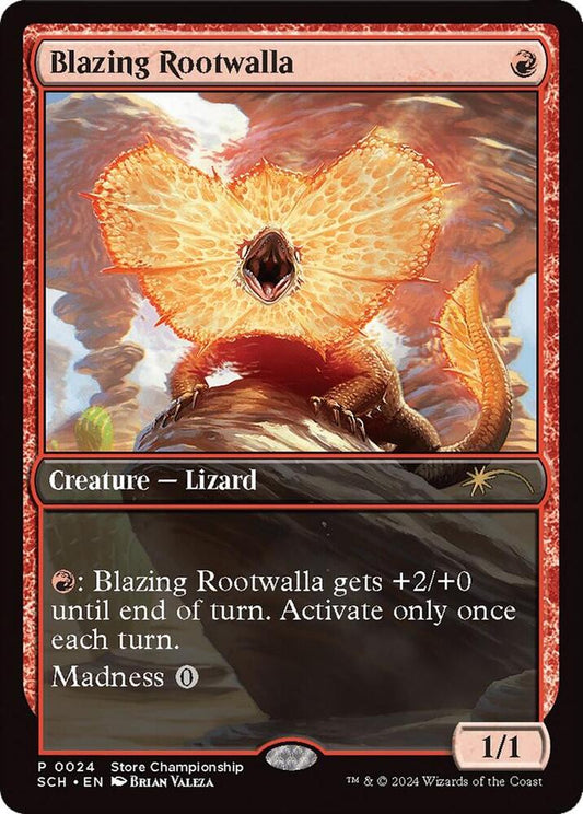 Blazing Rootwalla P0024