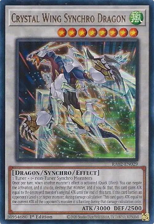 Crystal Wing Synchro Dragon