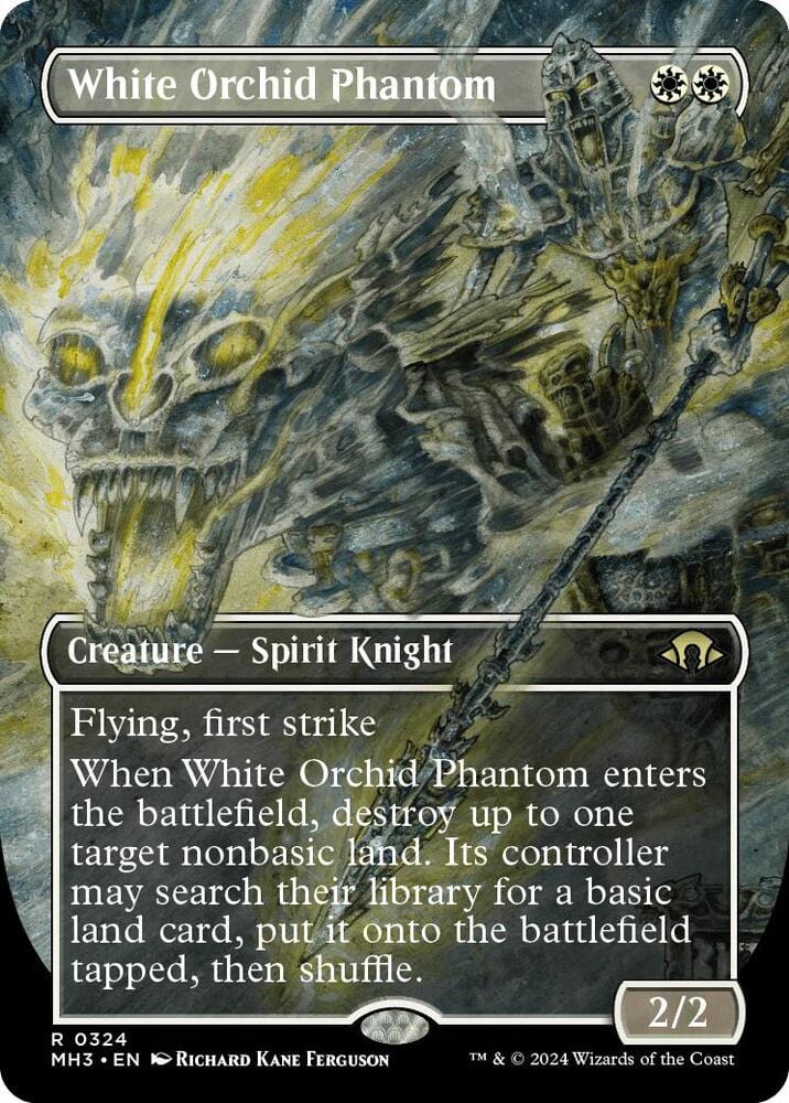 White Orchid Phantom (Borderless) R324