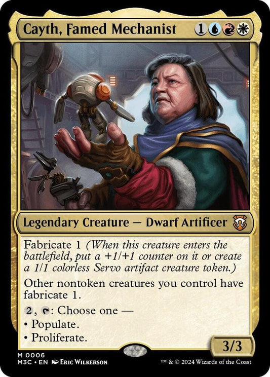 Cayth, Famed Mechanist M6