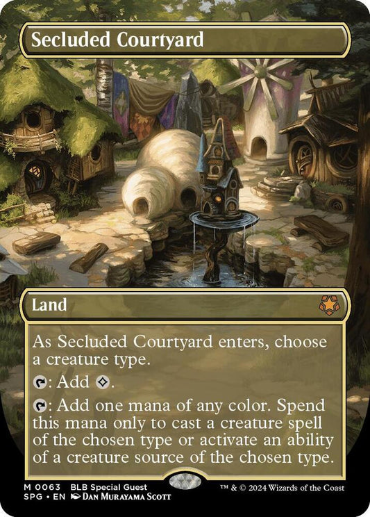 Secluded Courtyard (Borderless) M63