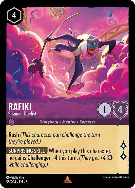 Rafiki - Shaman Duelist 55/204